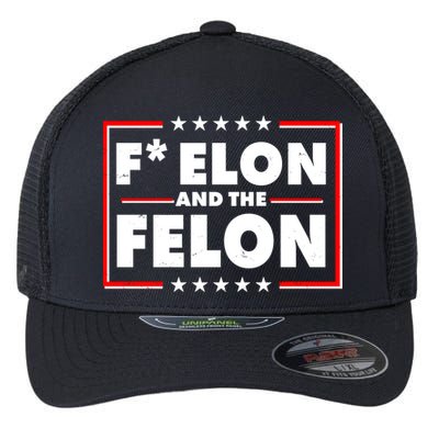 F Elon and the Felon Flexfit Unipanel Trucker Cap