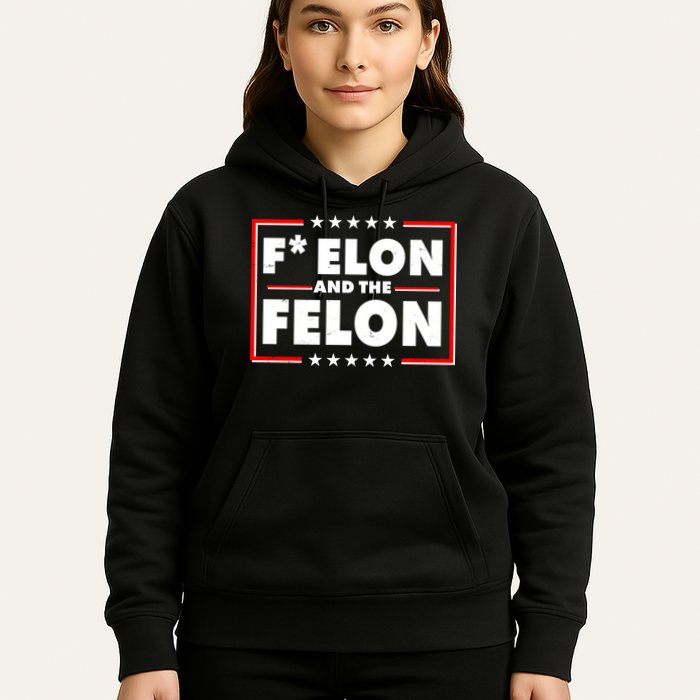 F Elon and the Felon Hoodie