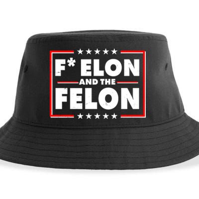 F Elon and the Felon Sustainable Bucket Hat