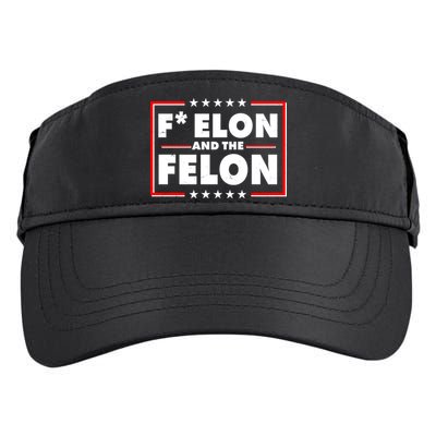 F Elon and the Felon Adult Drive Performance Visor