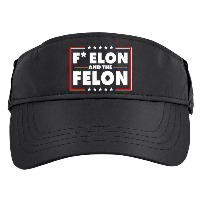F Elon and the Felon Adult Drive Performance Visor