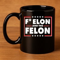 F Elon and the Felon 11oz C Handle Ceramic Mug