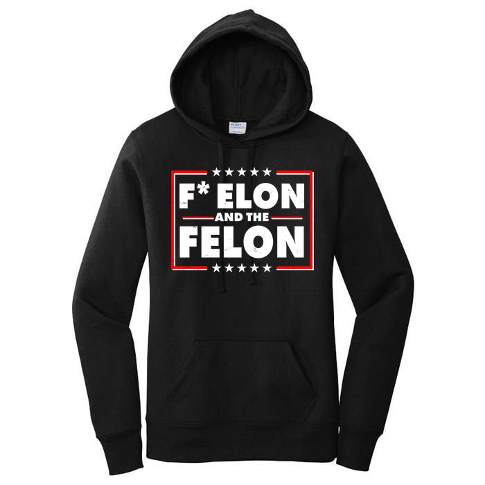 F Elon and the Felon Women's Pullover Hoodie
