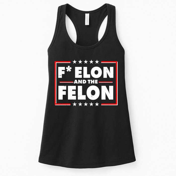 F Elon and the Felon Womens Tank Top