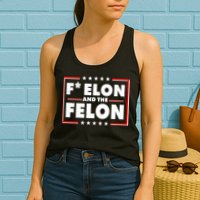 F Elon and the Felon Womens Tank Top