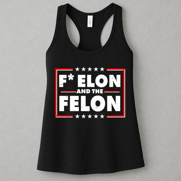 F Elon and the Felon Womens Tank Top