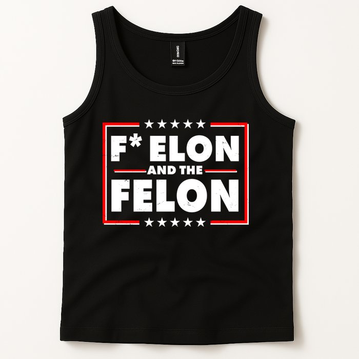 F Elon and the Felon Tank Top