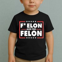 F Elon and the Felon Toddler T-Shirt