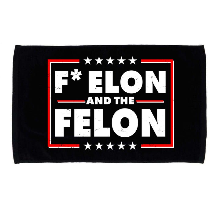 F Elon and the Felon Microfiber Hand Towel