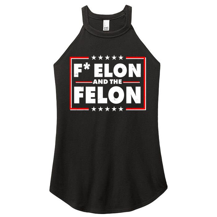 F Elon and the Felon Women's Perfect Tri Rocker Tank