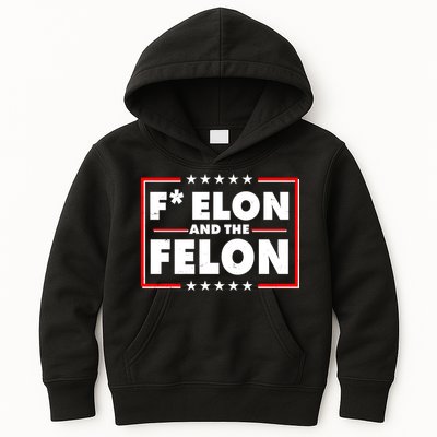 F Elon and the Felon Kids Hoodie