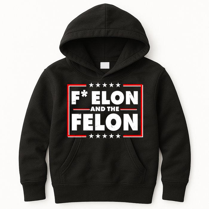 F Elon and the Felon Kids Hoodie