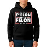 F Elon and the Felon Kids Hoodie