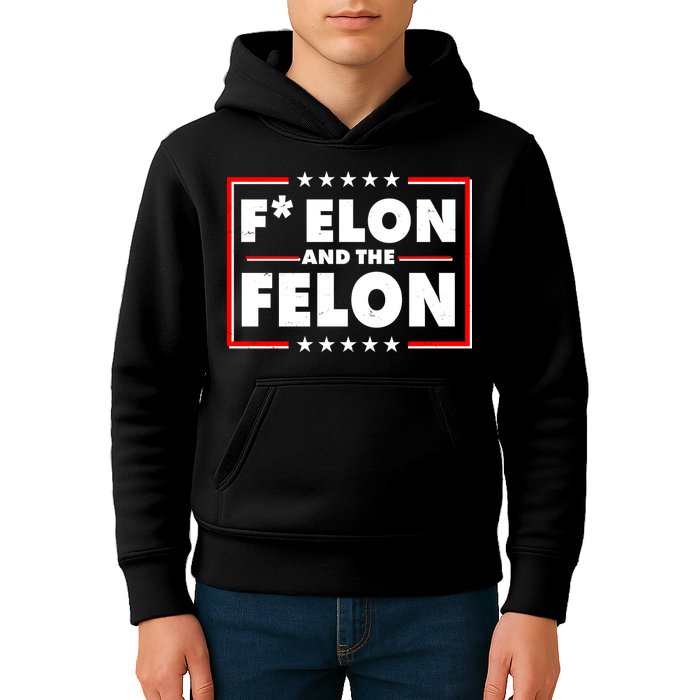 F Elon and the Felon Kids Hoodie