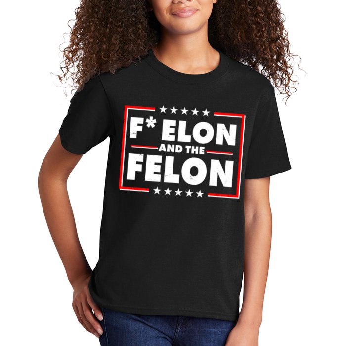F Elon and the Felon Kids T-Shirt
