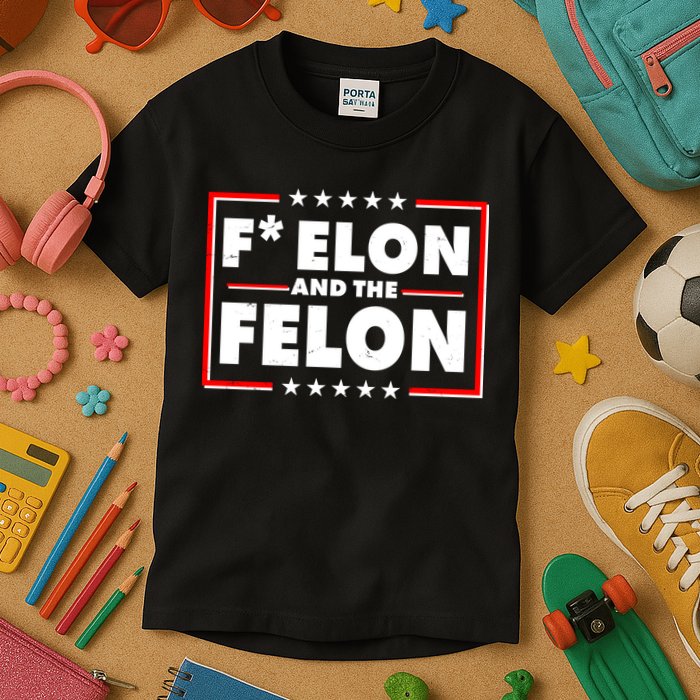 F Elon and the Felon Kids T-Shirt