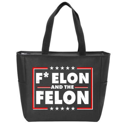 F Elon and the Felon Zip Tote Bag
