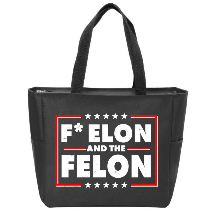 F Elon and the Felon Zip Tote Bag