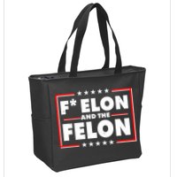 F Elon and the Felon Zip Tote Bag