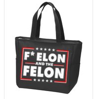F Elon and the Felon Zip Tote Bag