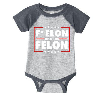 F Elon and the Felon Infant Baby Jersey Bodysuit
