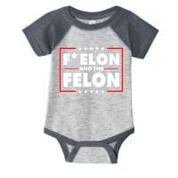 F Elon and the Felon Infant Baby Jersey Bodysuit