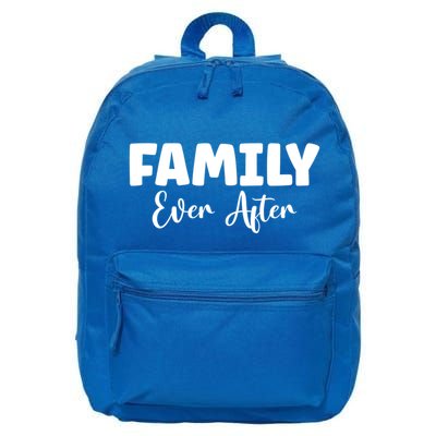 Family Ever After Adoption Gotcha Day Group Funny Gift 16 in Basic Backpack