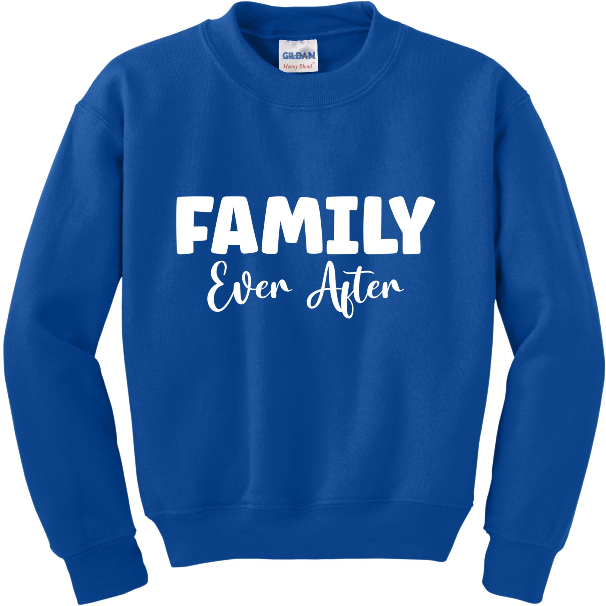 Family Ever After Adoption Gotcha Day Group Funny Gift Kids Sweatshirt