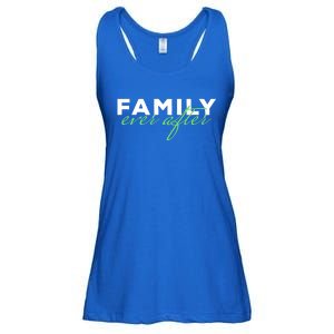 Family Ever After Adoption Gift Ladies Essential Flowy Tank