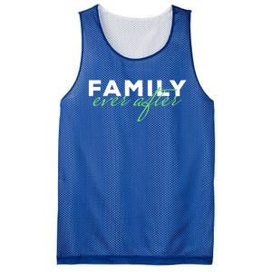 Family Ever After Adoption Gift Mesh Reversible Basketball Jersey Tank