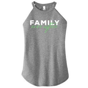 Family Ever After Adoption Gift Women's Perfect Tri Rocker Tank