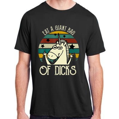 Funny Eat A Bag Of Dicks Gift Adult ChromaSoft Performance T-Shirt