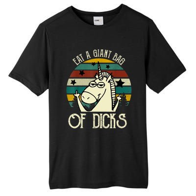 Funny Eat A Bag Of Dicks Gift Tall Fusion ChromaSoft Performance T-Shirt