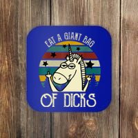 Funny Eat A Bag Of Dicks Gift Coaster