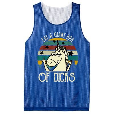 Funny Eat A Bag Of Dicks Gift Mesh Reversible Basketball Jersey Tank