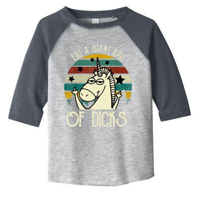 Funny Eat A Bag Of Dicks Gift Toddler Fine Jersey T-Shirt