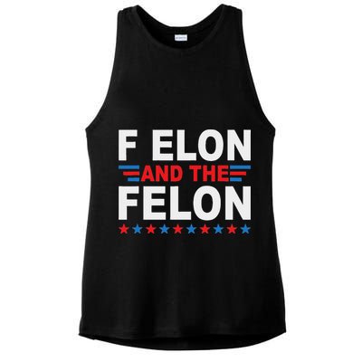 F Elon And The Felon Ladies PosiCharge Tri-Blend Wicking Tank