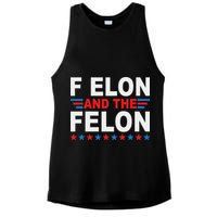 F Elon And The Felon Ladies PosiCharge Tri-Blend Wicking Tank