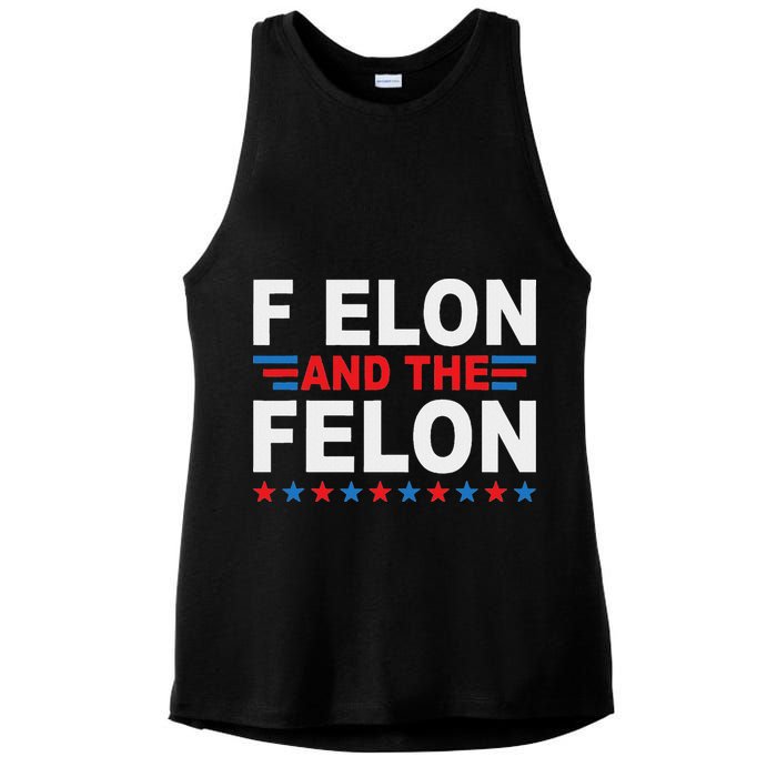 F Elon And The Felon Ladies PosiCharge Tri-Blend Wicking Tank