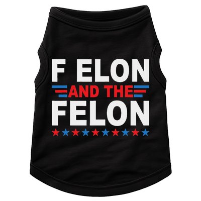 F Elon And The Felon Doggie Tank