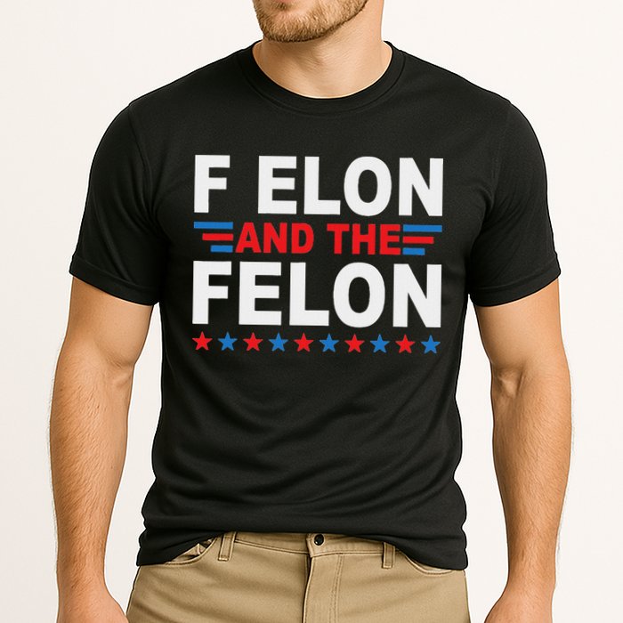 F Elon And The Felon Performance Shirt