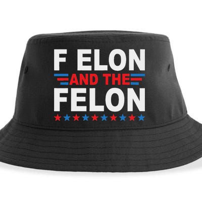 F Elon And The Felon Sustainable Bucket Hat
