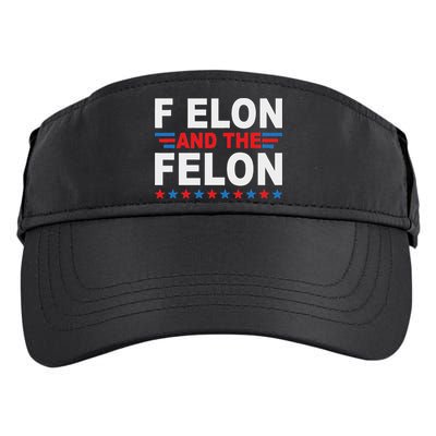 F Elon And The Felon Adult Drive Performance Visor