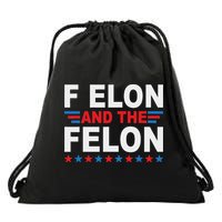 F Elon And The Felon Drawstring Bag