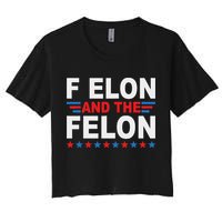 F Elon And The Felon Crop Top