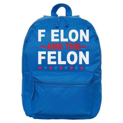 F Elon And The Felon 16 in Basic Backpack