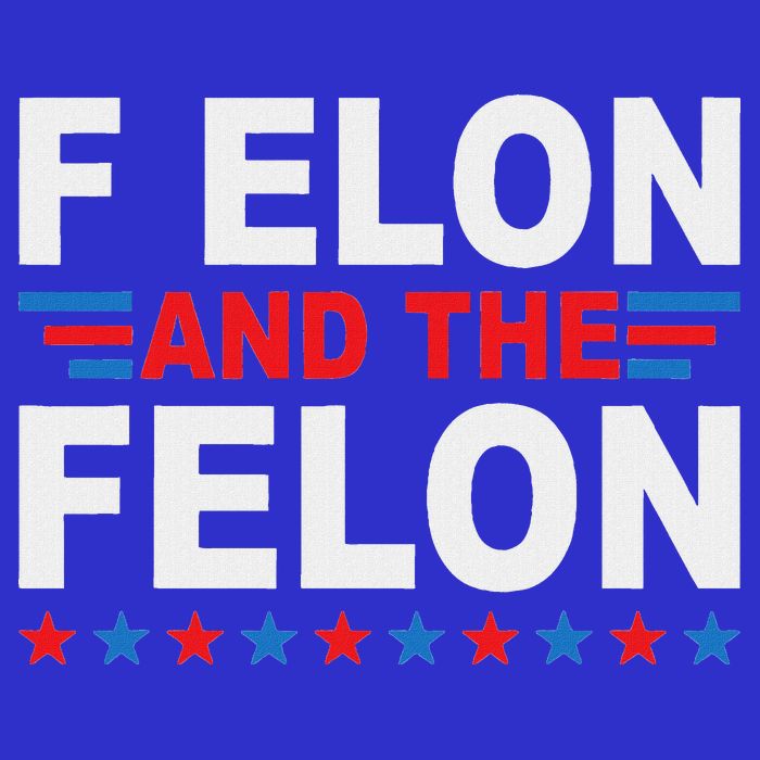 F Elon And The Felon 16 in Basic Backpack