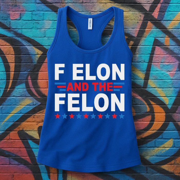 F Elon And The Felon Womens Tank Top