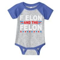F Elon And The Felon Infant Baby Jersey Bodysuit