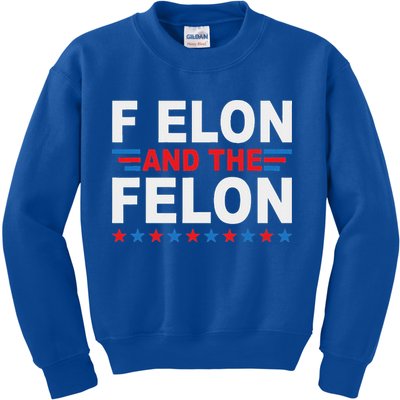 F Elon And The Felon Kids Sweatshirt